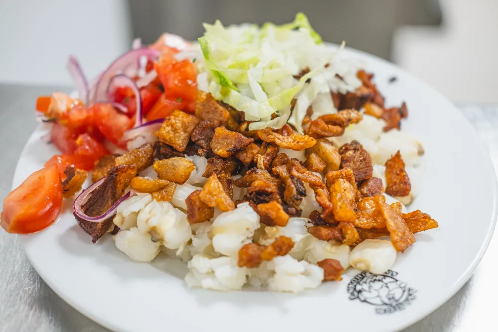 Imagen de Mote con chicharrón
