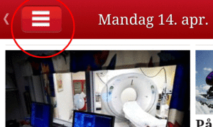 Kjenner du til denne knappen på mobilsidene?
