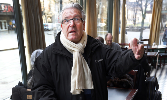 På tomannshånd med Davy Wathne. FOTO: HALLGEIR VÅGENES/VG