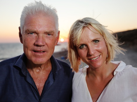 Kristin Skogheim og Arne Treholt.