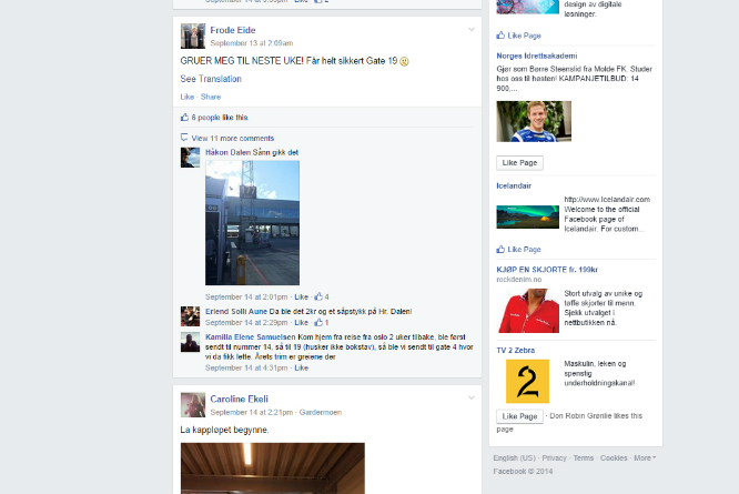 Engasjementet bruser. (Skjermbilde: Facebook/For Oss Som Hater Gate 19)