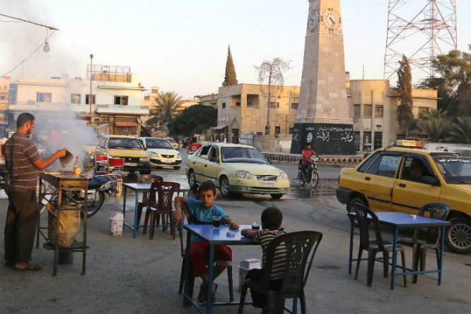 Den syriske byen Raqqa anses for å være IS' hovedstad og base. (Foto: REUTERS/Stringer/NTB Scanpix)