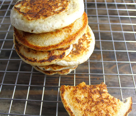 Veganske pannekaker uten egg og andre animalske produkter. Klikk på bildet for oppskrift (Foto: Veganimisjonen)