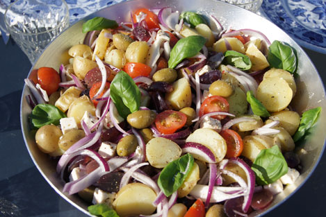 Potetsalat fra middelhavet fra MariannMat