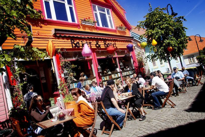 Øvre Holmegate i Stavanger. (Foto: HENNING CARR EKROLL/VG)