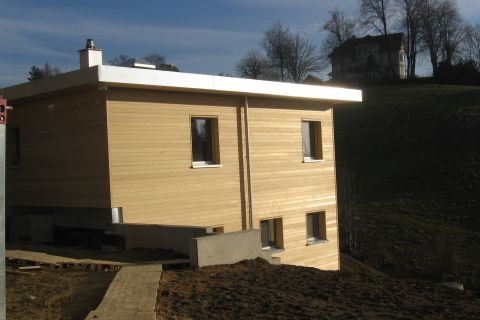 Holzfassade
