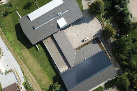 Drohnenaufnahme Oberstufenzentrum