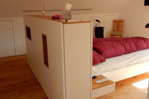 Schlafzimmer nach Umbau