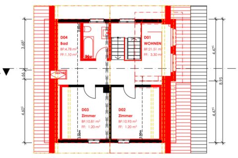 Grundriss DG, 16.09.2021