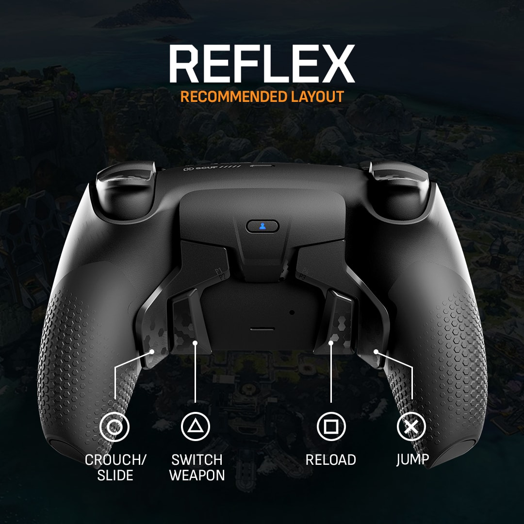 Xbox Controller Layout Elite Dangerous Ps4 Controller On Pc Scuf