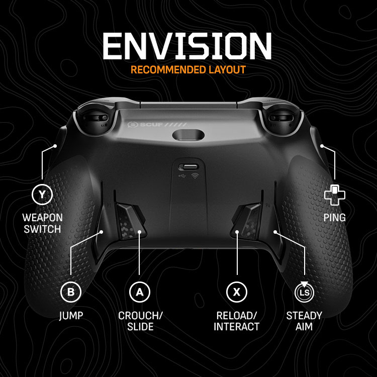 SCUF Envision Pro Jankz | Hall Effect Controller for PC Gaming