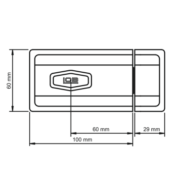 Zamek wzmocniony TD01 LOB