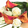 Orange Callas and Roses