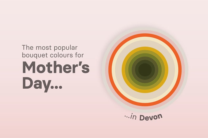 Mothers Day flower colours - Devon