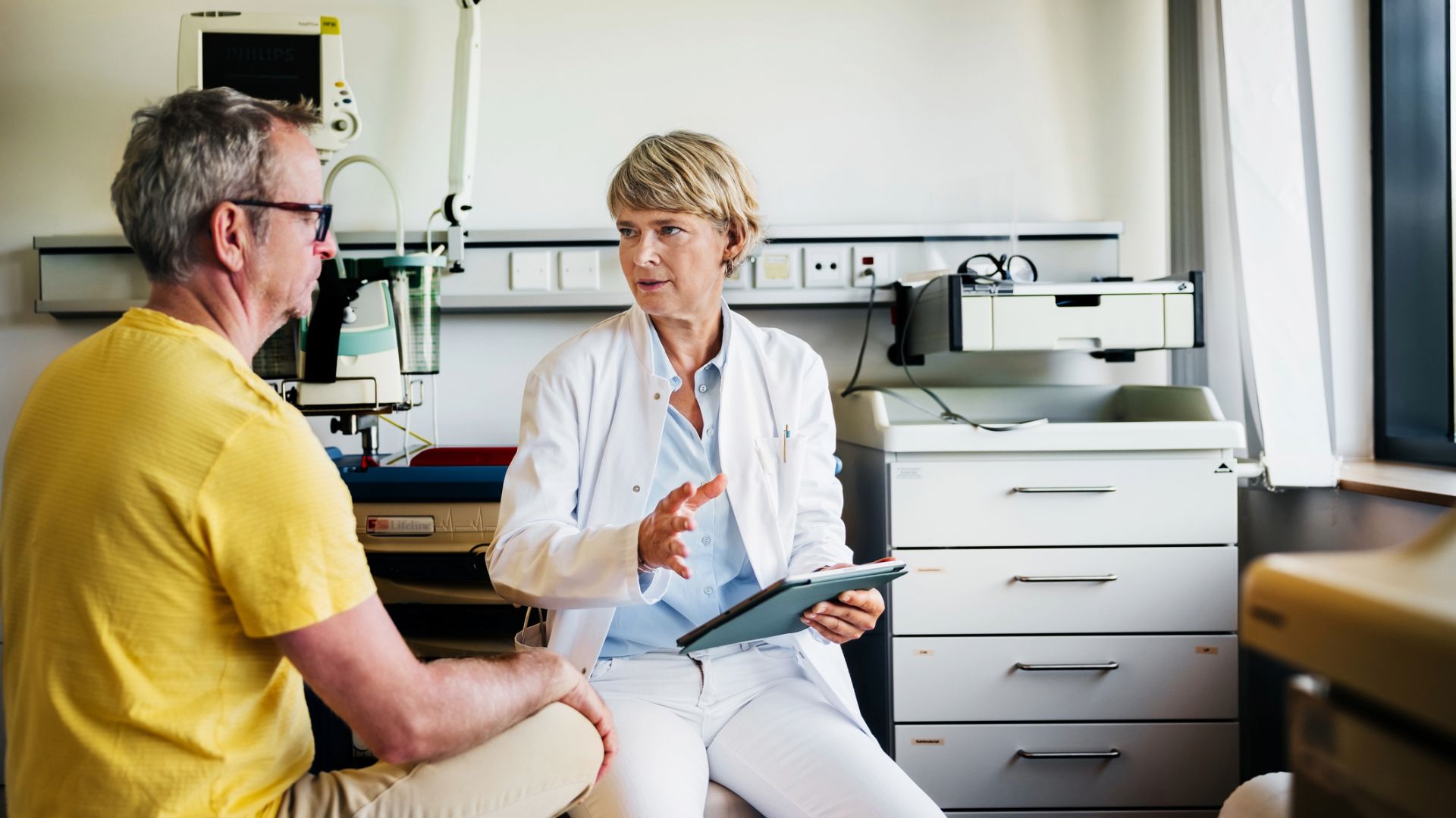 What prevents people from receiving treatment for AMD?