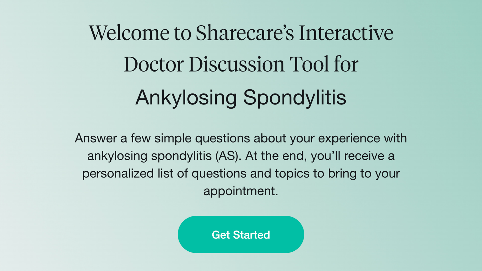 Doctor Discussion Guide: Ankylosing Spondylitis