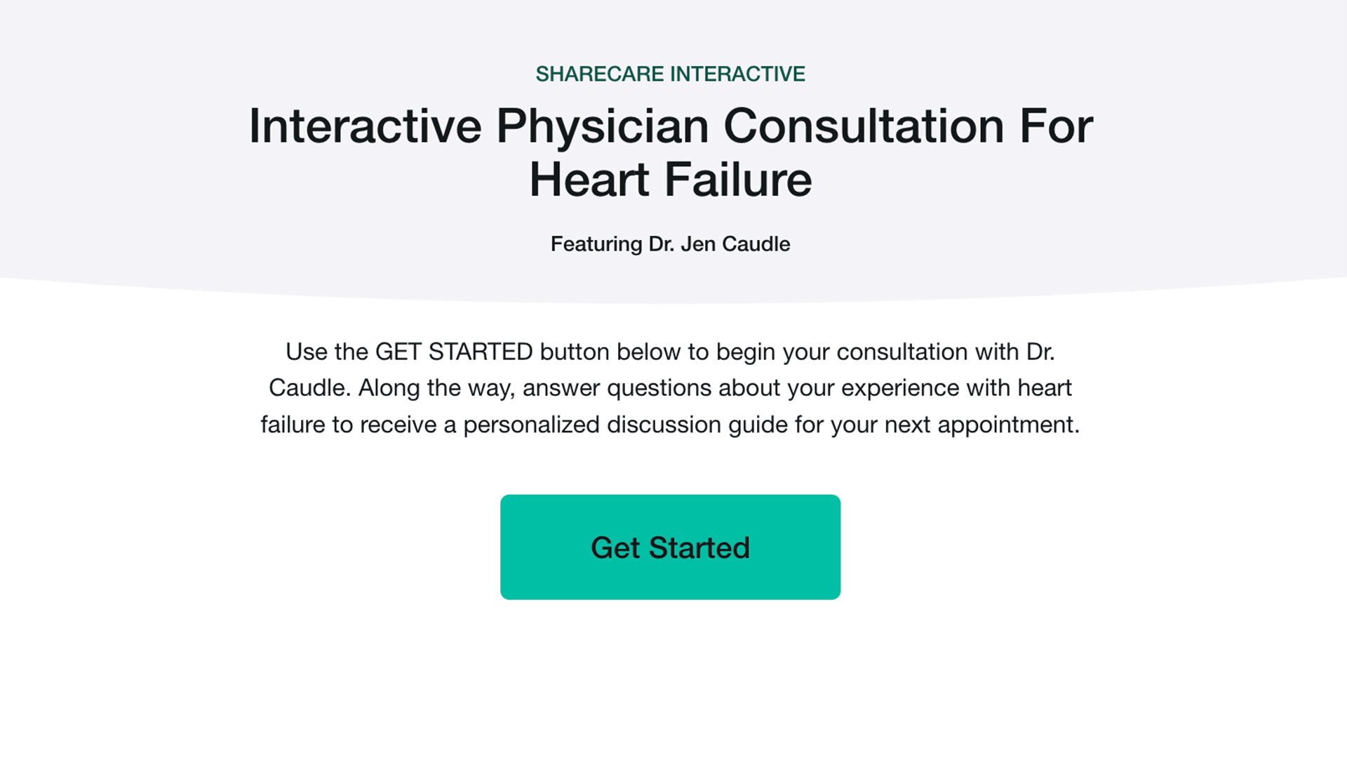 Interactive Physician Consultation: Heart Failure