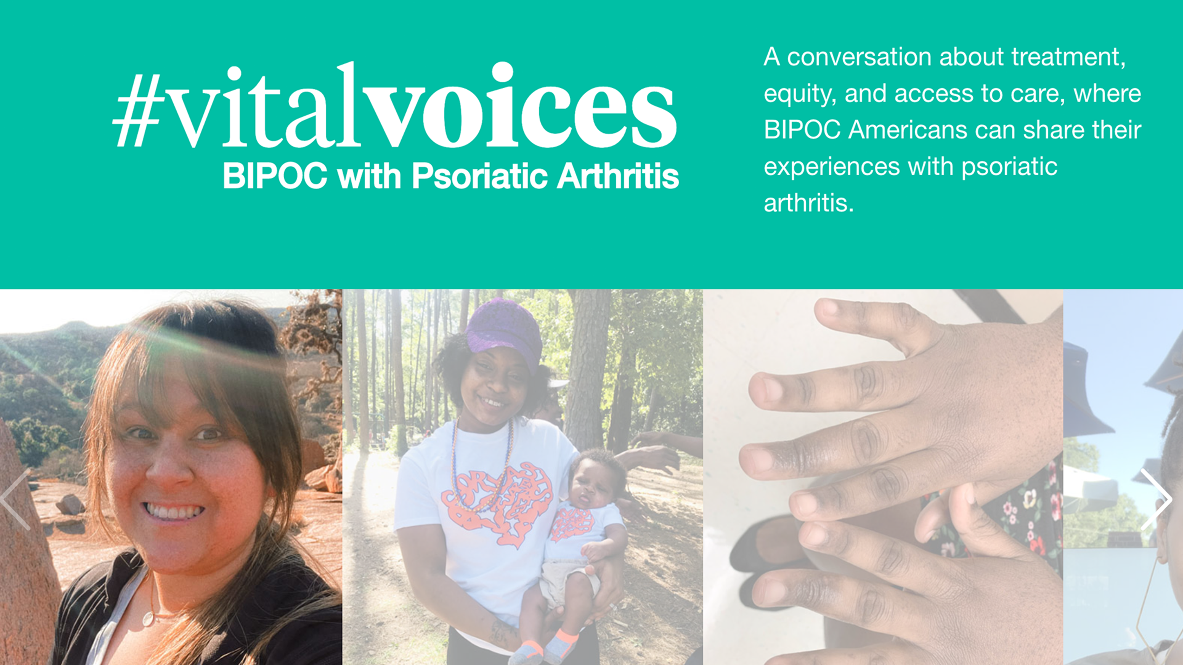 Vital Voices: BIPOC with Psoriatic Arthritis