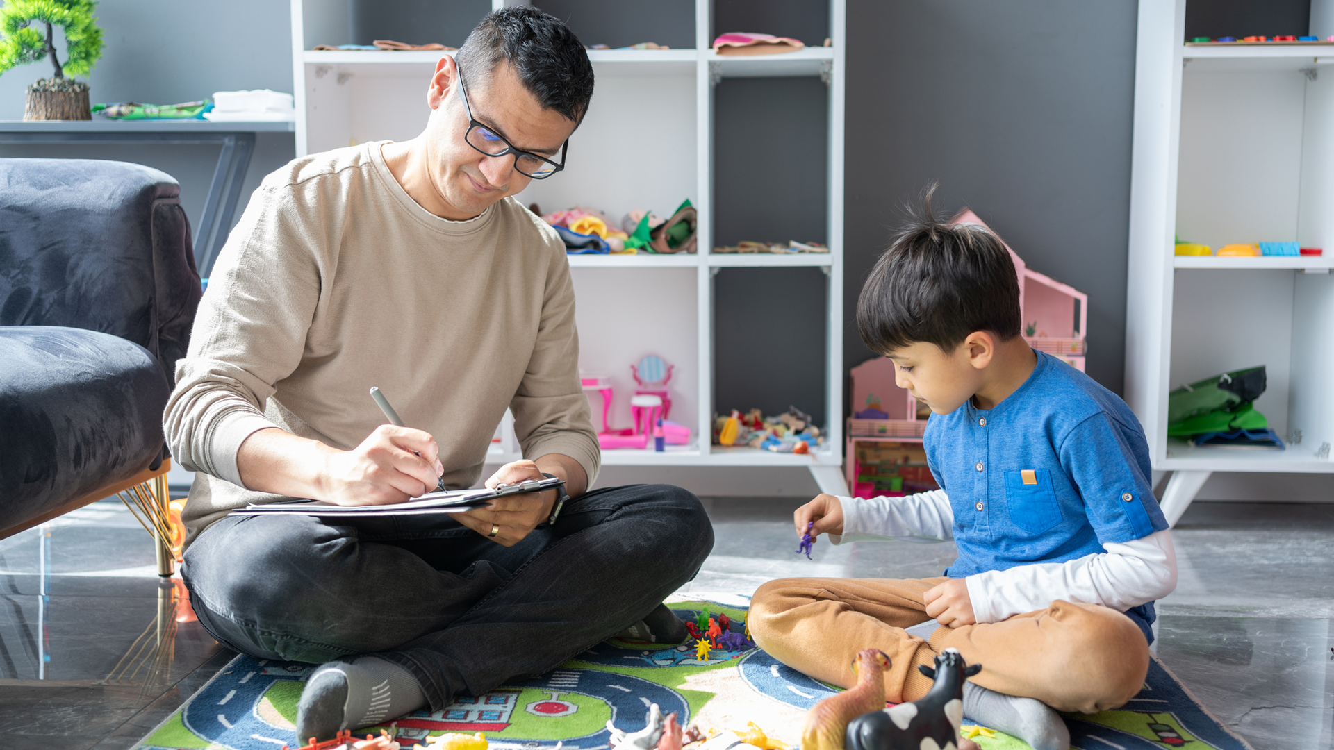 Classroom Yoga Helps Improve Behavior Of Kids With Autism : Shots