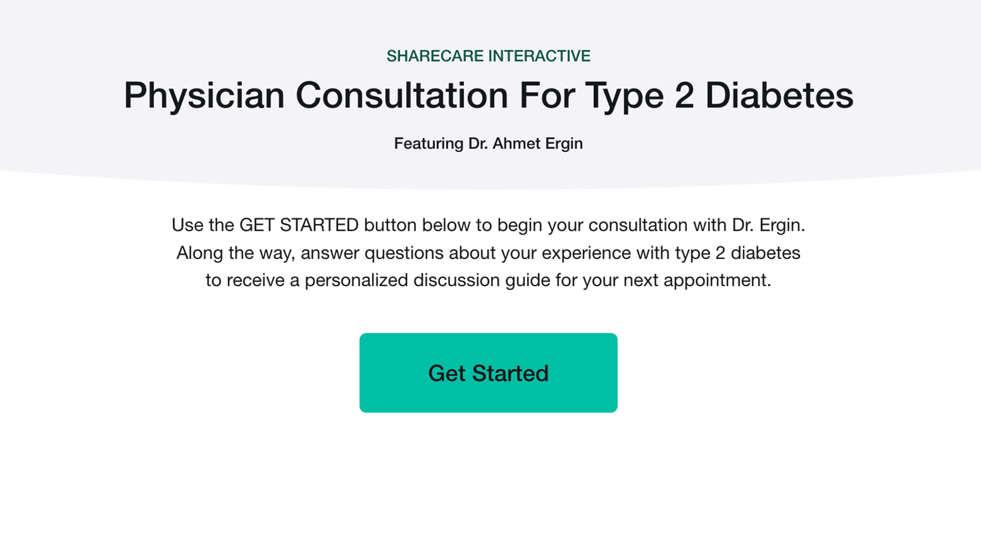 Interactive Physician Consultation: Type 2 Diabetes