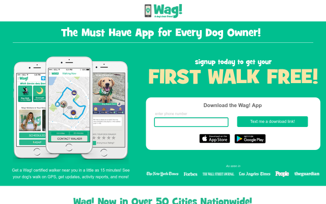 Wag discount code Get $50 in Wag Credits! Download The Wag App, Go to Payments, Then select Enter Promo Code. The Code is: LUKAS by Entering The Promo Code in The Payments Section Before Scheduling Your First Walk, You Will Get $50 to use Towards Walks, Boarding, or Sitting! You Also Get Your First Walk Free and a Free Lock Box!