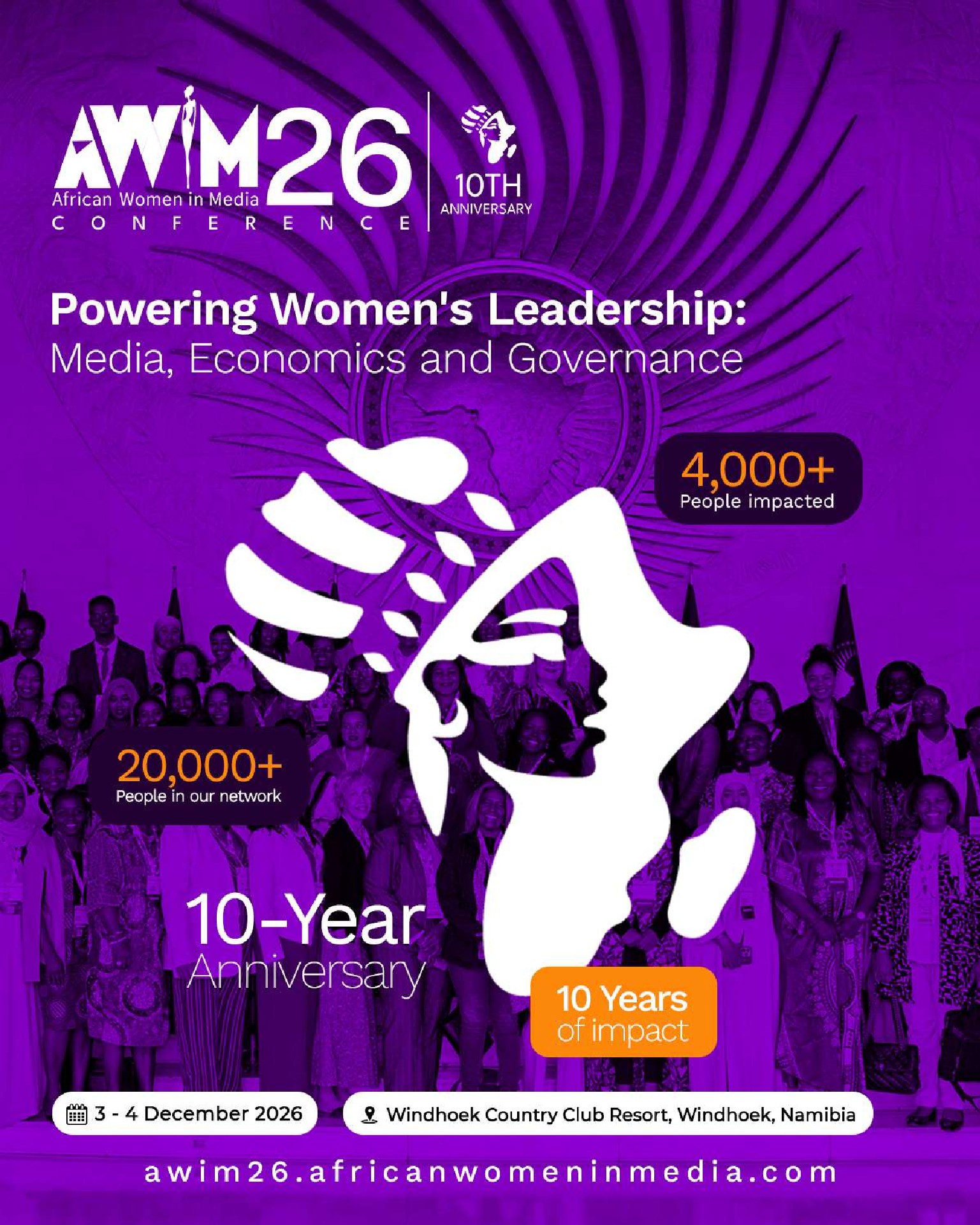 AWiM26 to Put Women’s Leadership, AI and the Future of African Media in Spotlight