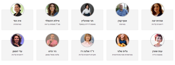 המרצים