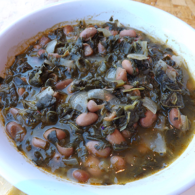 Collard Greens & Pinto Beans