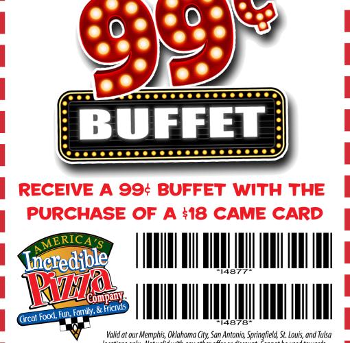 America's Incredible Pizza Tulsa, OK