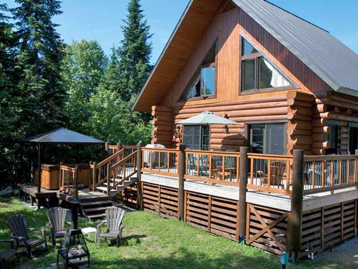 Au Chalet En Bois Rond
