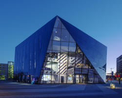 MOCA Cleveland at Night