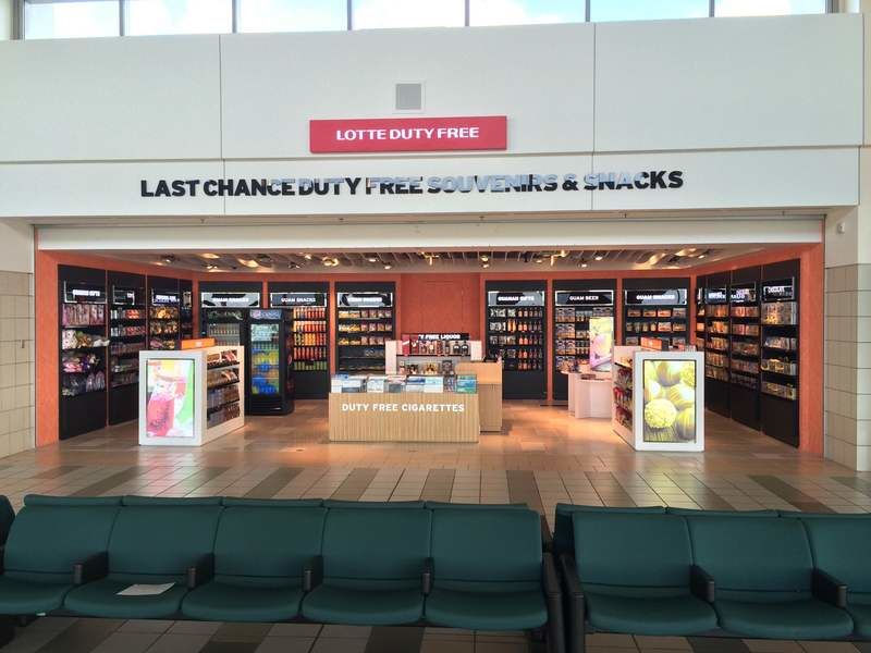 lotte duty free at guam international airport