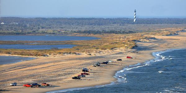 cape hatteras national seashore longtatude