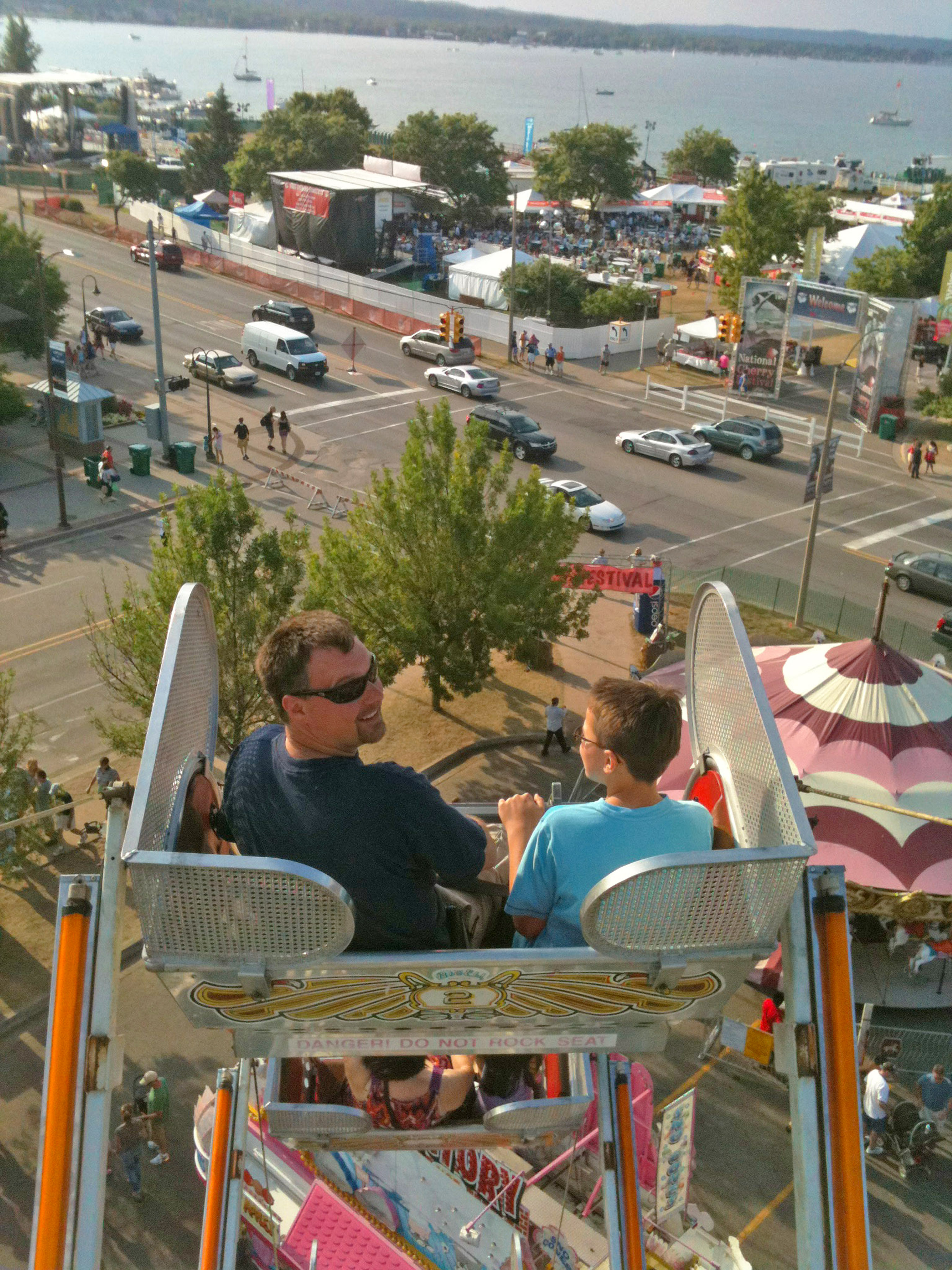 A view from the ferris wheel