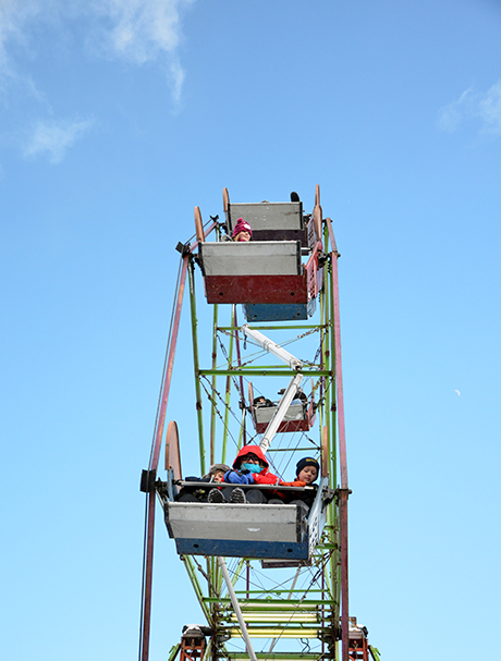 Ferris Wheel at the Traverse City Winter Comedy Arts Festival