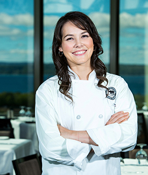 Aerie Restaurant & Lounge Sous Chef Anie Driscoll