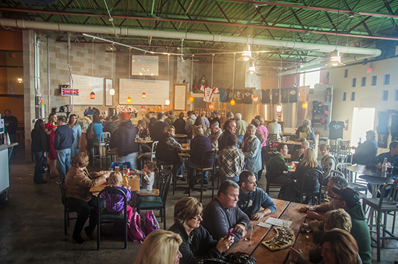 Right Brain Brewery in Traverse City, Michigan