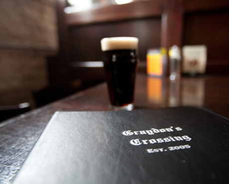 Graydon's Crossing Reservation Book Beer at Graydon's Crossing