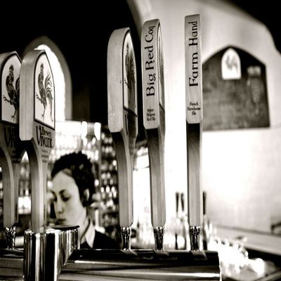 Beer Taps Photo Courtesy of Brewery Vivant