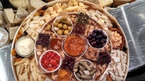 A spread of meats, cheese, and accompaniments from Aperitivo.