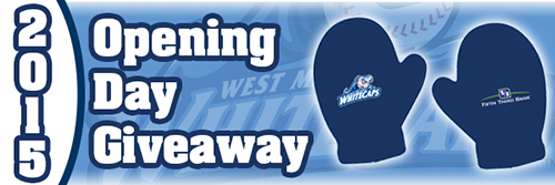 West Michigan Whitecaps 2015 Opening Day Giveaway image