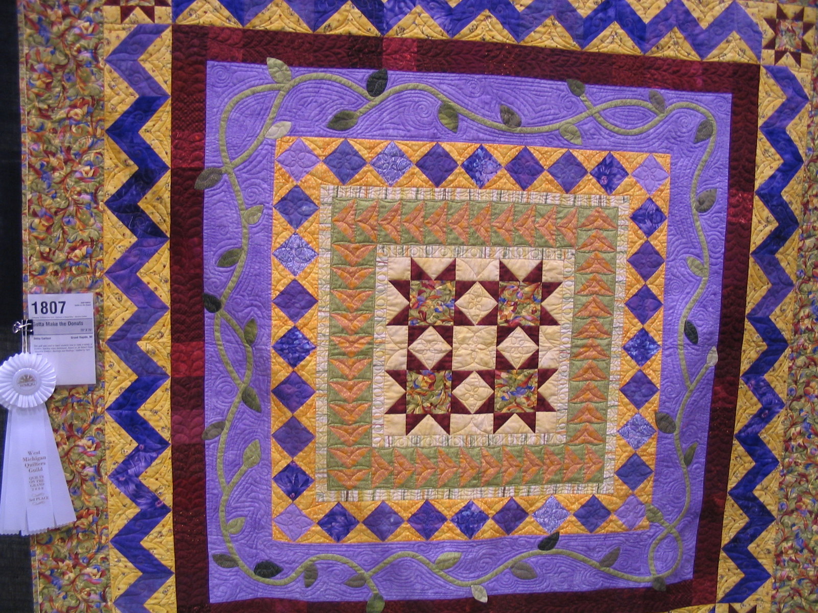 The American Quilting Society Show in Grand Rapids Quilting as Art