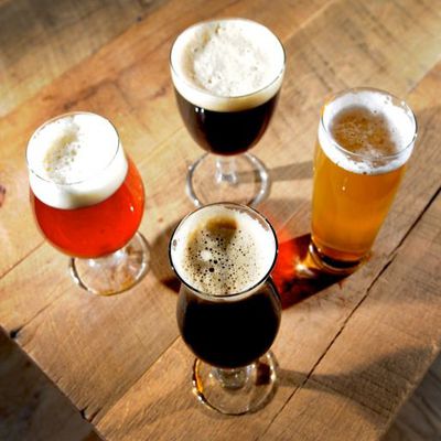 Beers Photo Courtesy of Brewery Vivant