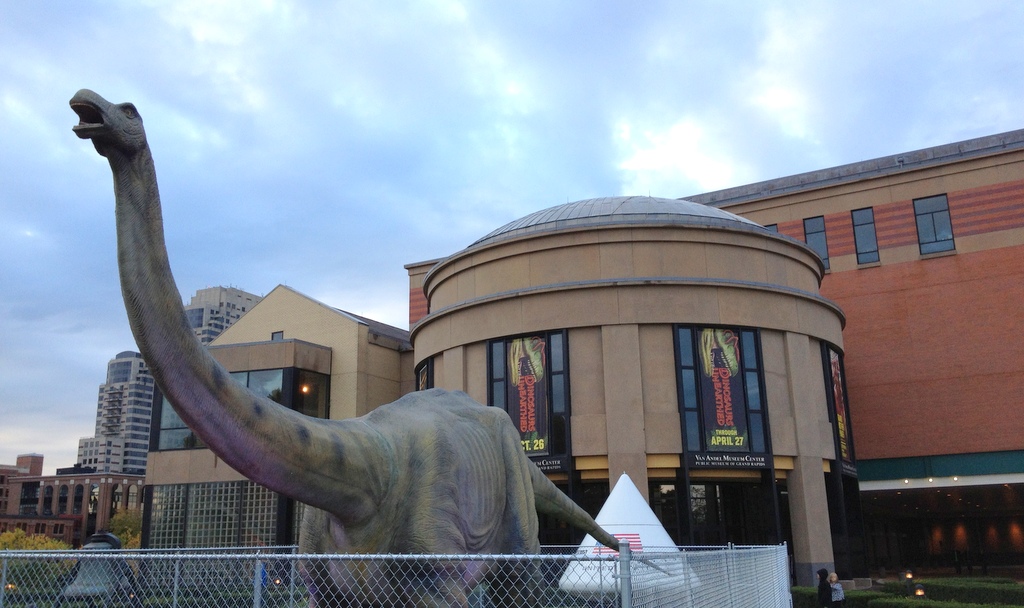 Dinosaurs Unearthed Exhibit at the Grand Rapids Public Museum