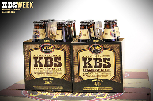 KBS Launch Week promotional photo of beer
