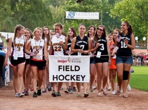 Field hockey team at the Meijer State Games of Michigan
