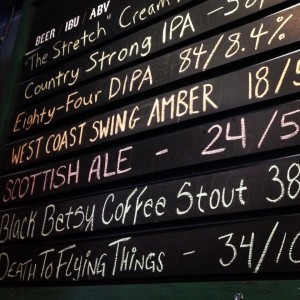 Beer Menu Photo Courtesy of The Mitten Brewing Co,