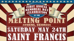 Memorial Day Celebration: Saint Francis, Betsy Frank, Danny Hutchins of Bloodkin Memorial Day Celebration