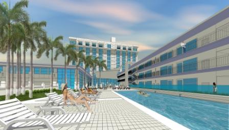 Crowne Plaza pool shot Crowne Plaza pool shot