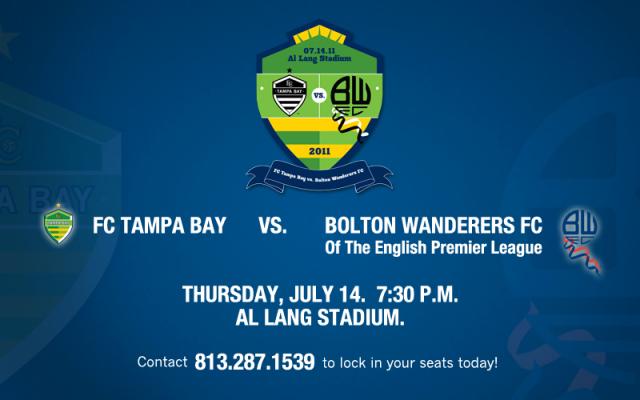 Bolton Wanderers vs FC Tampa Bay Bolton Wanderers vs FC Tampa Bay